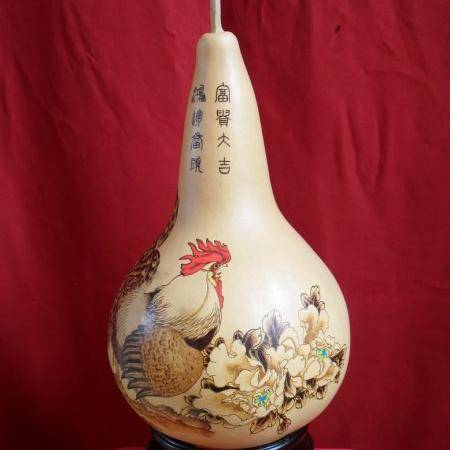 烙画葫芦 富贵大吉的传统工艺之美