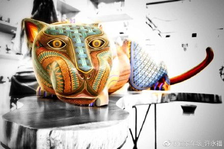 美艳墨西哥工艺品 匠人匠心编织的色彩灵魂